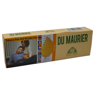 Du Maurier [ Mango ] Cigarettes,20/10Packs 200 Herbal Cigarettes 